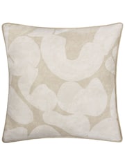 HÖEM Natural Brinn Abstract Geometric 100% Cotton Cushion - Image 2 of 5
