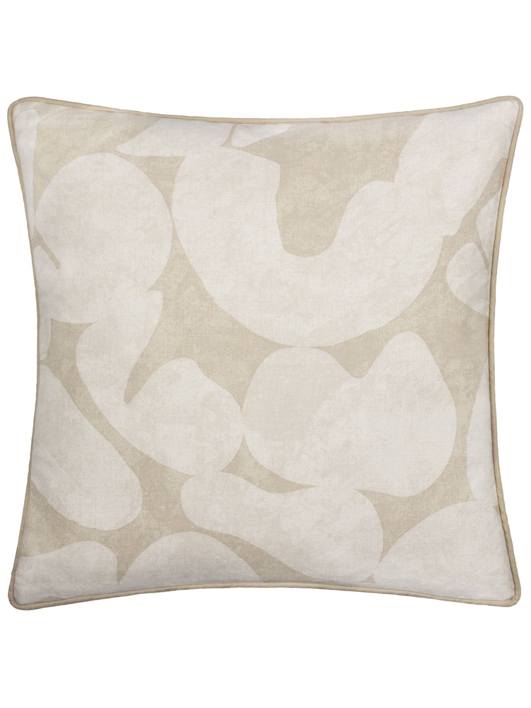 HÖEM Natural Brinn Abstract Geometric 100% Cotton Cushion - Image 2 of 5