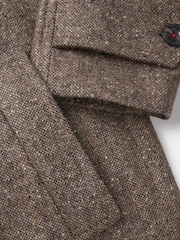 Aubin Glenties Wool Brown Overcoat - Image 9 of 9