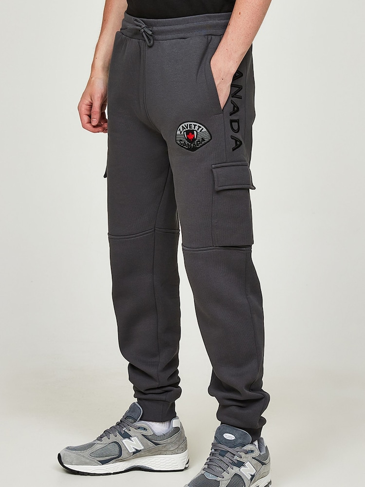 Zavetti Canada Juniors Grey Botticini Reflective Joggers - Image 1 of 5
