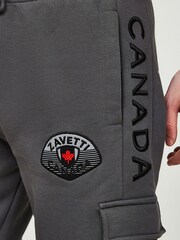 Zavetti Canada Juniors Grey Botticini Reflective Joggers - Image 5 of 5