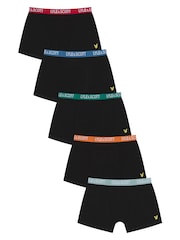 Lyle & Scott spodnje perilo dečki Ned Trunks 5 komplet - Slika 1 iz 5