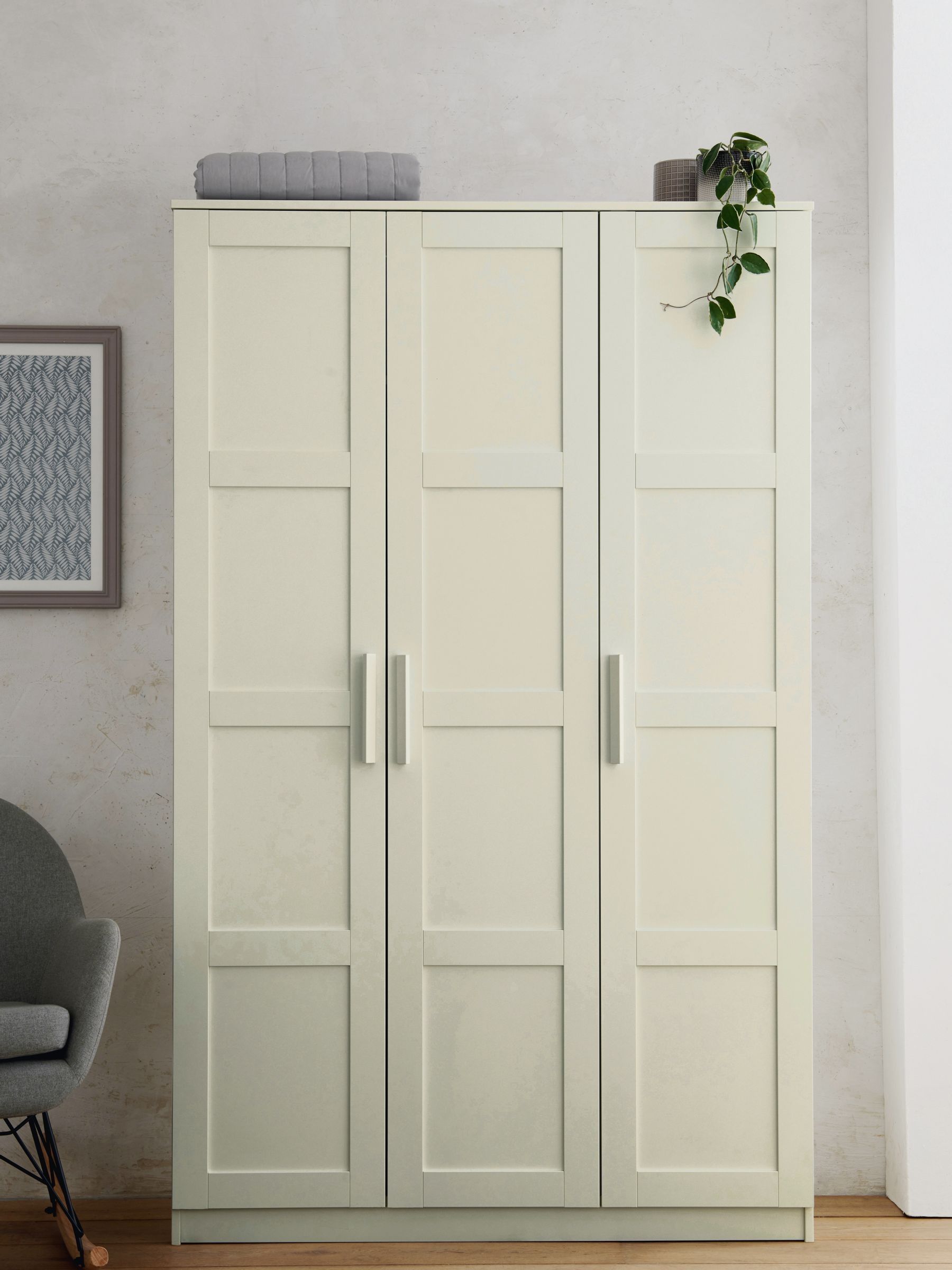 Buy Natural Flynn Triple Wardrobe from the Next UK online shop