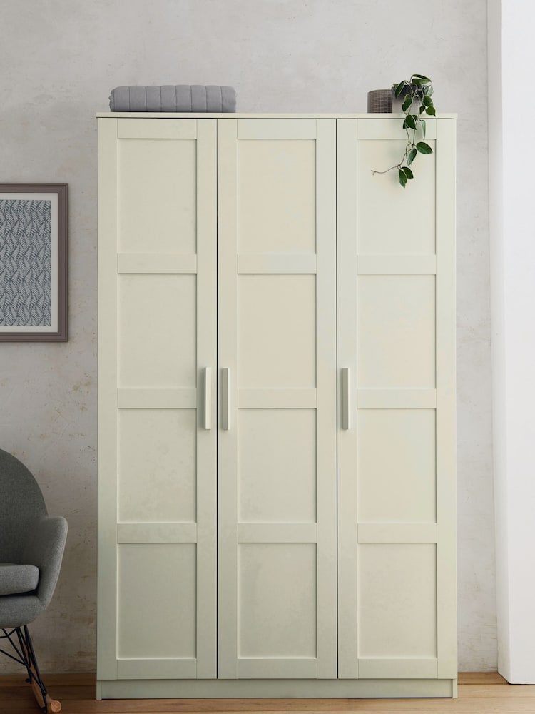 Natural Flynn Triple Wardrobe - Image 1 of 4