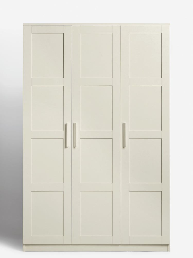 Natural Flynn Triple Wardrobe - Image 2 of 4
