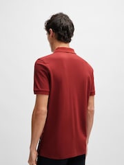 BOSS Red Pallas Pima Cotton Polo Shirt - Image 2 of 5