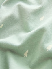 Green Sequin Long Sleeve Jersey Christmas Dress (3mths-7yrs) - Image 8 of 8