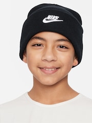 Nike Black Kids Peak Winter Beanie - Image 1 of 4
