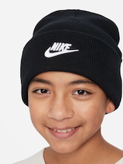 Nike Black Kids Peak Winter Beanie - Image 4 of 4