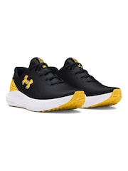 Under Armour Charcoal Black Surge 4 Trainers - Image 3 of 5