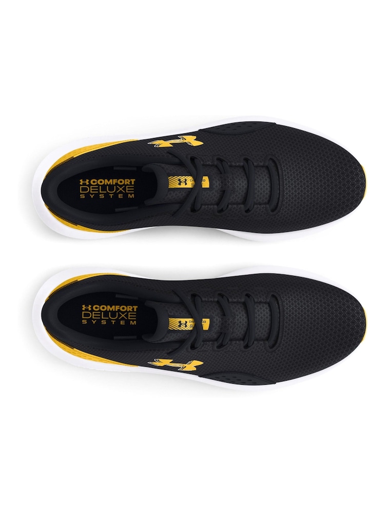 Under Armour Charcoal Black Surge 4 Trainers - Image 4 of 5