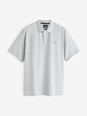 Hackett London Men Grey 100% Cotton Polo Shirt - Image 7 of 7