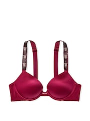 Victoria's Secret Campari Red Push Up Shine Strap Bra - Image 3 of 3