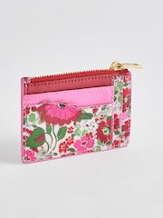 Cath Kidston Red Ditsy Zip Card Holder - Image 2 of 4
