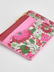Cath Kidston Red Ditsy Zip Card Holder - Image 4 of 4