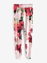B by Ted Baker Teal Blue Cosy Floral Pyjamas - Image 10 of 13