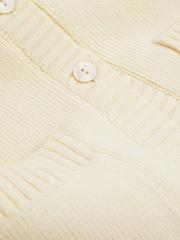 Anna Quan Knitted Cotton Sleeveless Cardigan - Image 6 of 6