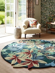 Sanderson Green Robins Wood Rug - Image 5 of 8
