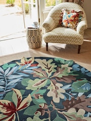 Sanderson Green Robins Wood Rug - Image 6 of 8
