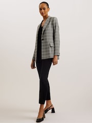 Ted Baker Grey Jommia Relaxed Fit Blazer - Image 2 of 6