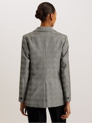 Ted Baker Grey Jommia Relaxed Fit Blazer - Image 5 of 6
