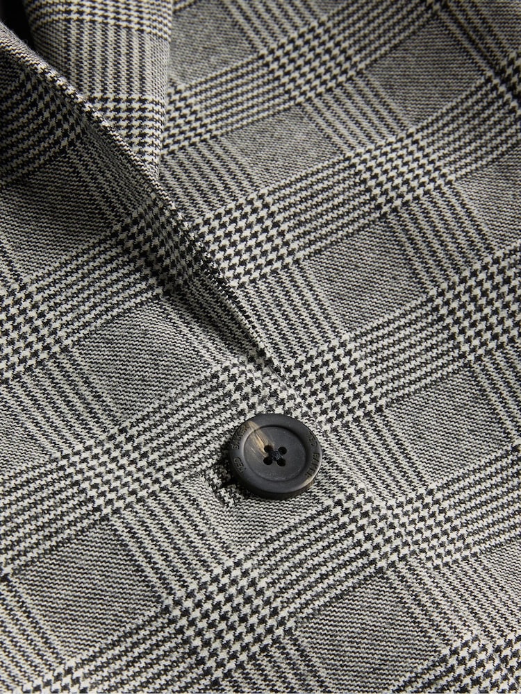 Ted Baker Grey Jommia Relaxed Fit Blazer - Image 6 of 6