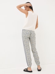 FatFace Lyme Black Inlay Floral Trousers - Image 2 of 7