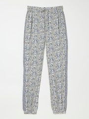 FatFace Lyme Black Inlay Floral Trousers - Image 7 of 7