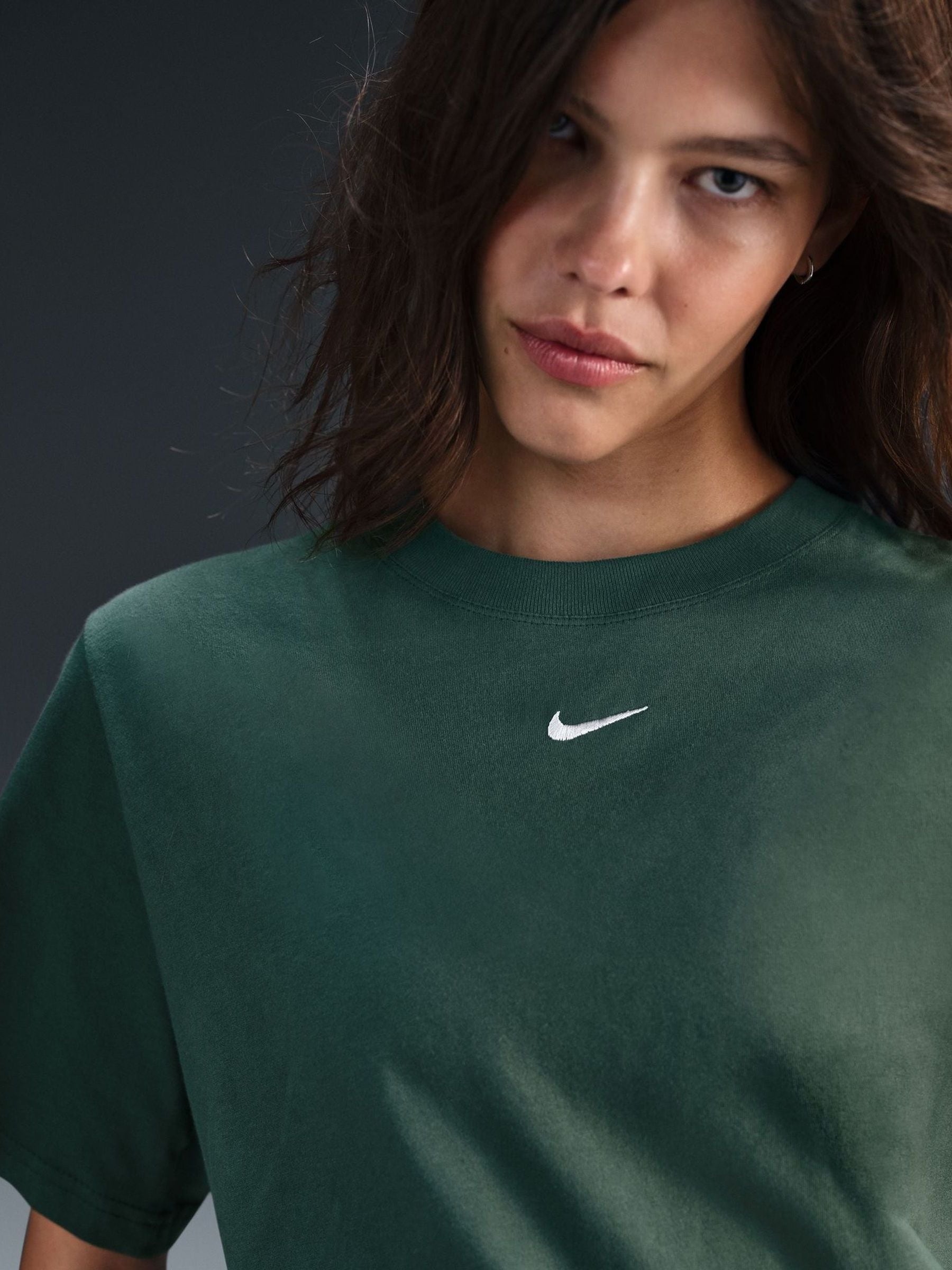 Nike Oversized Mini Swoosh Sportswear 100 Cotton T Shirt from Next Estonia