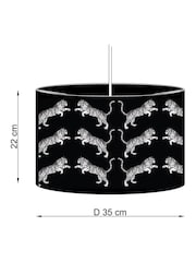 Black Tiger Print Easy Fit Shade - Image 5 of 5