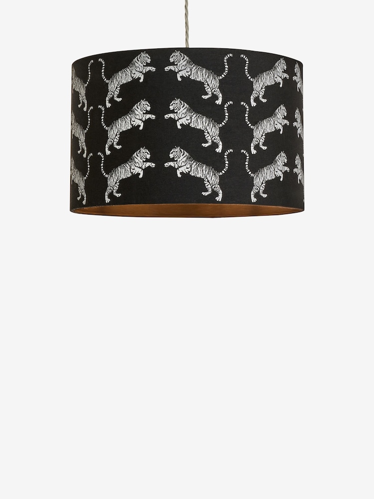 Black Tiger Print Easy Fit Shade - Image 5 of 5