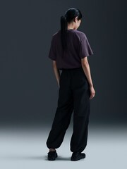 Nike Purple Short Sleeve 100% Cotton Boyfriend T-Shirt - Image 3 of 7