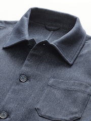 Blue EDIT Denim Look Shacket - Image 9 of 11
