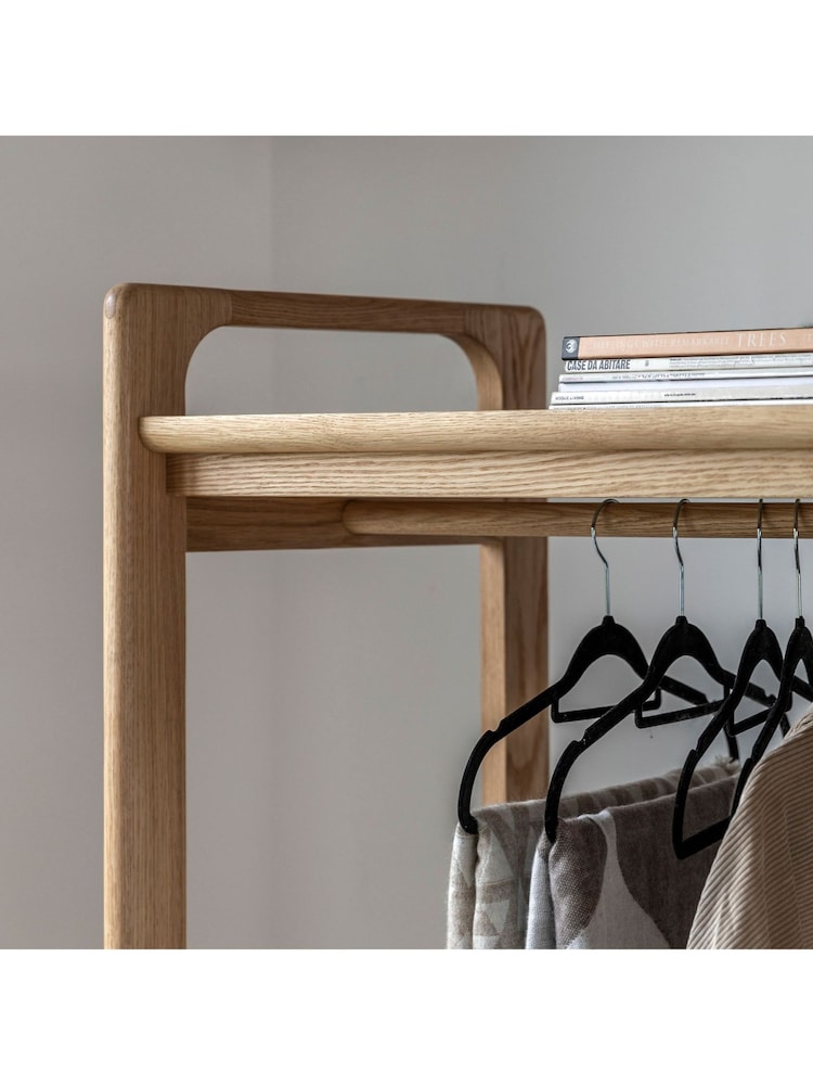 Gallery Home Natural Neston Open Wardrobe - Image 2 of 5