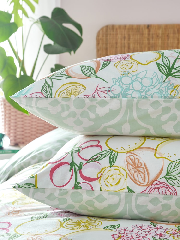 Furn Multicolour Taormina Floral Duvet Cover Set - Image 4 of 4