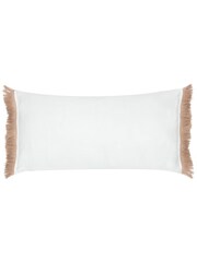 Furn Natural Kadie Rectangular Woven Indoor Outdoor Cushion - Image 2 of 6