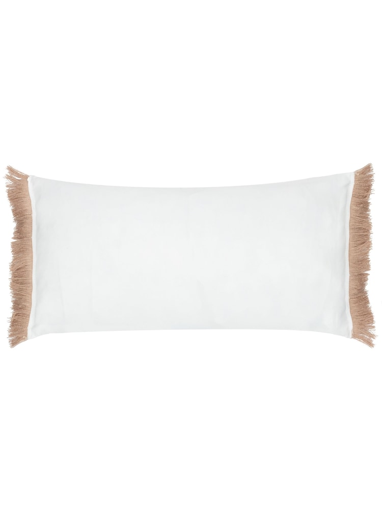 Furn Natural Kadie Rectangular Woven Indoor Outdoor Cushion - Image 2 of 6