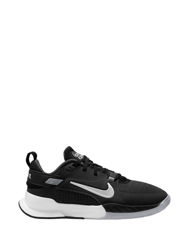 Nike Black Youth Crosscourt Trainers - Image 1 of 4