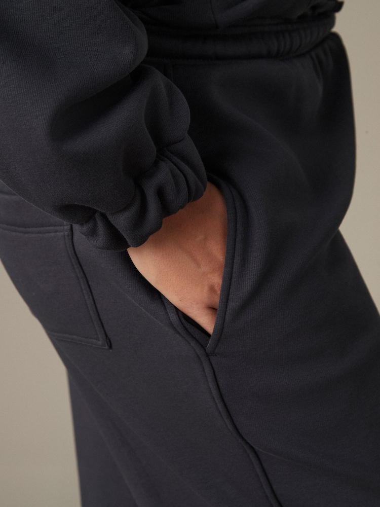 encre - Pantalon de jogging ample doublé en polaire Soft Touch - Image 5 of 8