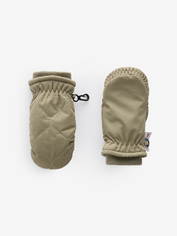 Sage Green Ski Mittens (3mths-6yrs) - Image 1 of 1