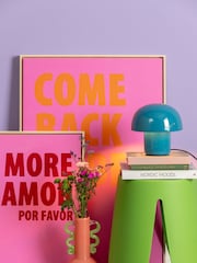 pt, Pink More Amor Por Favor Wall Art - Image 1 of 3