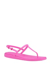 Crocs Pink Miami Thong Flip Flops - Image 2 of 4