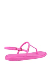 Crocs Pink Miami Thong Flip Flops - Image 3 of 4