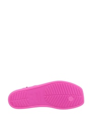 Crocs Pink Miami Thong Flip Flops - Image 4 of 4