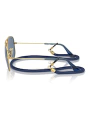 Ray-Ban Junior Gold Tone Rj9506S Pilot Sunglasses - Image 5 of 6