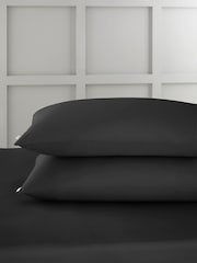 Bianca Set of 2 400 Thread Count 100% Cotton Sateen Pillowcases - Imagen 1 de 3