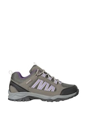Mountain Warehouse Grey Womens Path Waterproof Walking Shoes - Image 1 of 5