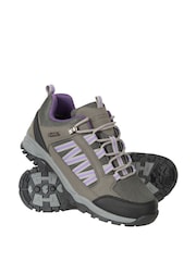 Mountain Warehouse Grey Womens Path Waterproof Walking Shoes - Image 3 of 5