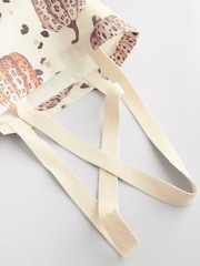 Cream 100% Cotton Pumpkin Reusable Bag For Life - Image 5 of 7