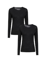 Top térmico de mujer en lana de merino de Mountain Warehouse - Imagen 1 de 5